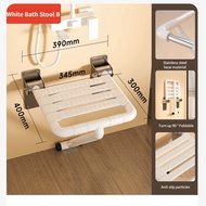 Bathroom Foldable Shower Stool Household Elderly Safety Wall Chair Disabled Accessibility Shower Cha