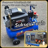 KOMPRESOR ANGIN LAKONI IMOLA 125 IMOLA125 KOMPRESSOR LISTRIK 1 HP 25 L - DREAMS WOOD