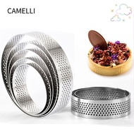 CAMELLI Cake Mold Decorating Tool French Dessert Mousse Stainless Steel Circle Mould