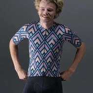 ELIEL Cycling Jerseys Men's Short Sleeve Bike Tops Mtb Road Bike Apparel Bicycle Wear Team Shirts