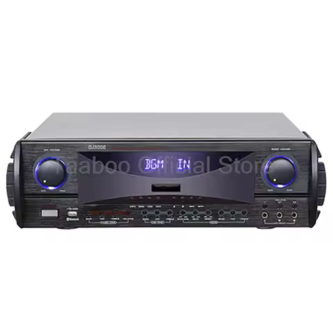 HiFi Digital Amplifier 800Wx2 Channel USB Wireless Bluetooth AV Audio Power Amp Anti Whistling Sound