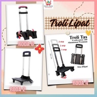 NEW NEW Children's School Bag Trolley 2 Wheels 4 Wheels 6 Ladders Folding Premium Foldable Trolley I