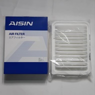กรองอากาศ AISIN ARFT-4011 สำหรับรถ Toyota Altis ปี  2008 - 2018 / Toyota Vios โฉม 2 ปี 2007 - 2012 / Yaris โฉมแรก ปี 2006 - 2012  กรองอากาศ เบอร์อะไหล่ 17801- 0M020