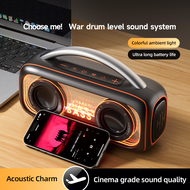 Heavy Bass 34: AI Smart Sound Deep Bass Endless Play Bluetooth Speaker