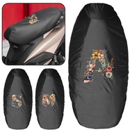Seat Cover Multifunctional Dust Cover Print floral letter series Portable Sunscreen Cover