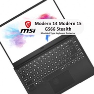 Keyboard Protector for MSI Modern 14 Modern 15 GS66 Stealth Keyboard Cover Keyboard Protector TPU
