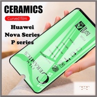 Ceramic Clear Huawei Nova 2i 2 Lite 3 3i 3E 4 4i 4E 5T 7 7SE 7i P20 Lite P30 P40 Full Screen 9d Temp