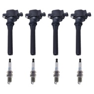 Ignition Coils + Spark Plugs Kit For GREAT WALL HAVAL H6 COUPE H8 H9 F7 F7X 2.0T 3705100XEC01 370510