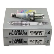 4/6PCS 3199 BKR6EQUP Spark Plug for BMW E39 E46 E60 E53 E66 320i 525i 540i X3 X5 MINI R50 R53 Audi A