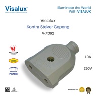 Visalux Kontra Flat Plug Super Plug Connection V7362 - Connection Plug - Brass Terminal