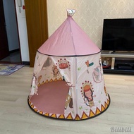 [Bilibili1] Play Tent for Kids Toy, Foldable Teepee Play House Child Castle Play Tent for Parks Barbecues Kids Picnics,