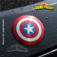 CAPTAIN AMERICA STICKERS FLEXIBLE EMBLEM STICKERS MOTORCYCLE ACCESSORIES