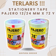 (1 SLOP) STATIONERY TAPE Slop PAJERO 12/ 24 MM x 72 Y OPP Tape