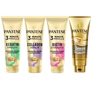 Pantene 3 Minutes Miracle Hair Conditioner 150/180ml- Keratin Smooth/Collagen Repair/ Biotin Strengt