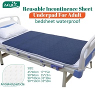 ZhenqingHuli Reusable Incontinence Sheet Waterproof Bedsheet Protector High Absorbency medical bed p