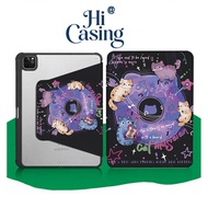 Motif recording element 360 rotation folding case 3 smart sleep/wake-magnetic case for matepad 11.5 
