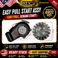 -0006- Easy Pull starter assy for pocket bike mini bike dirt bike mini scrambler atv 49cc