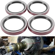 4PCS Trailer Wheel Hub Unitized Oil Seal Replacement Grease Seals Kit 370150BGO Fit For Dexter 9K-10