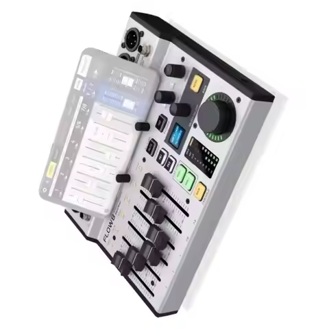 BEHRINGER 8-Input Digital Mixer USB/Audio Interface FLOW8 with 48V phantom power for optimum headroo