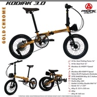 [✅Ready] Sepeda Lipat 16 Pacific Kodiak 3.0 9 Speed