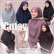 BAWAL BIDANG 60 COTTON EMBOS CUTEY BY HIJAB GALERIA tudung bawal bawal cotton bawal bidang 60