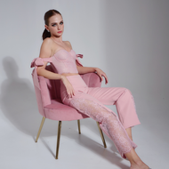 Maalai Prestige- Karina Trousers Rose Petal