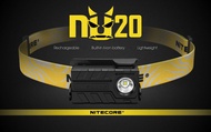 Nitecore NU20 360 Lumens USB Rechargeable Lightweight Headlamp
