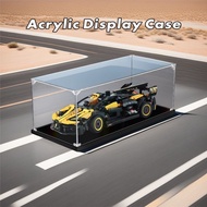 Lego 42151 Bugatti Bolide Display Case Popmart Labubu Zimomo Kotak Pameran Kereta Lumba 布加迪超跑展示盒防尘收纳