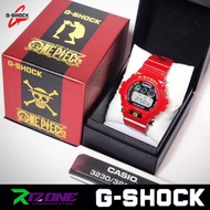 ORIGINAL G-SHOCK DW-6900FS / ONE PIECE / LUFFY / RED / N.O.S. / JAPAN SET / COLLABORATION / DW-6900F