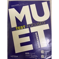 [LEFTClick] Test-Focused MUET work book (notes + exercises & answer)-used