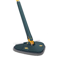 Triangular Rotating Magic Love Mop Microfiber 360 Degree Rotating Mop For Home Floor Cleaning