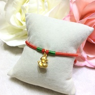 Gold Bracelet Gold 9999 Lucky Red Rope Sweet Wangwang 0.31 Money G 50