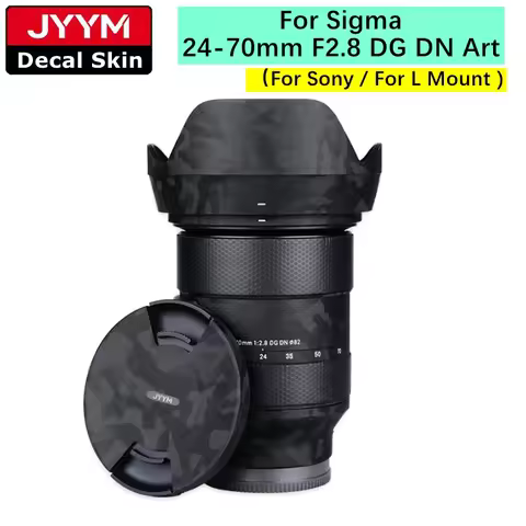 Lens Sticker For Sigma 24-70mm F2.8 DG DN Art Decal Skin Vinyl Wrap Film Protector Coat 24-70 2.8 F/