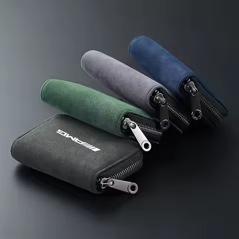 Car Card Holder Wallet Bank ID Credit Cards Storage Key Case for Mercedes Benz AMG W204 W205 W212 W2