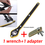 【Ship today】Floor Jack Cross Wrench 360 Degree Auto Labor-saving Jack Ratchet Spanner Car Scissor Jack Sepana Jek Kereta Auto Labor-saving Jack Ratchet Wrench Cross Wrench Car Scissor Jack Garage Tire Wheel Lug Handle Repair Tool