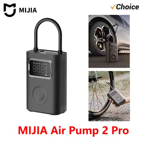 NEW MIJIA Air Pump 2 Pro Portable Electric Inflator Pump Digital Display Inflator 150psi Max Basketb