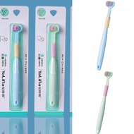 3 Sided Autism Toothbrush for Kids Soft Bristle Travel Toothbrush Soft Gentle