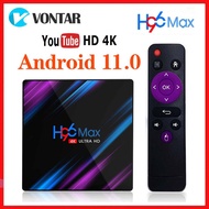 H96 MAX Smart TV Box Android 11.0 RK3318 4GB RAM 64GB ROM 4K WiFi Media Player Android 11 H96MAX TVBOX Youtube Set Top BOX kuiyaoshangmao