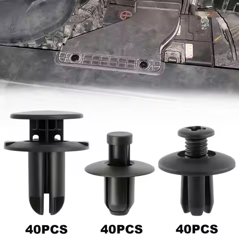 120PCS Fender Liner Bumper Cover Engine Clip For Hyundai Accent Azera Elantra Kia Amanti Forte 86595