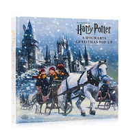 200-100 English original genuine Harry Potter Hogwarts Christmas three-dimensional book Harry Potter