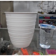 151 white wasp pot, 151 tall wasp pot, tapered flower pot