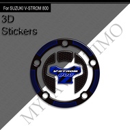 ปลาคอด✅สำหรับ Suzuki V-STROM V STROM 800 DE 800DE แผ่นรองเข่าถังน้ำมันเชื้อเพลิงสติ๊กเกอร์2023-25