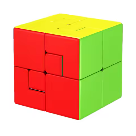 MoYu MeiLong Puppet 1 Puppet 2 Magic Cube Stickerless Professional Speed Puzzle Cubo Magico Toys Bir