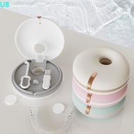 [UCSG8.6]Donut-shaped Braces Case Portable Storage Box For Orthodontic Invisible Aligners Braces Cas