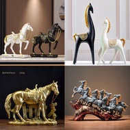 Desktop horse statue for home decor sculpture statue