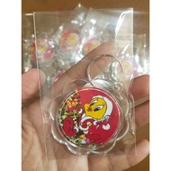 1pc. tweety bird flower keychain