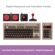 8BitDo | Wireless Bluetooth 87-Key Retro Mechanical Gaming Keyboard with Joystick