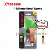 X'traseal Xtraseal EPOXY ADHESIVE GLUE / Steel Epoxy / Gum 2Ton / Glue 3Ton / AB Glue / AB Gam / Gam