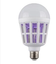 TINGMI小舖 驅蚊照明兩用LED燈 應急燈 驅蚊燈 15W省電LED燈 1開1關變換模式
