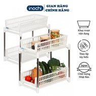 Genuine 2-storey Kitchen Spice Shelves Stainless Steel tokyo Smart Kitchen - MKS79 Home Appliances